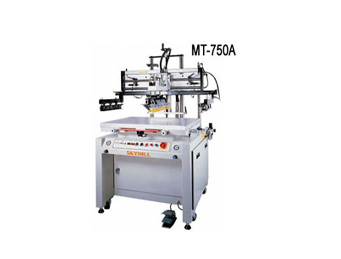 Large-Format Pneumatic Flat Screen Printing Machine