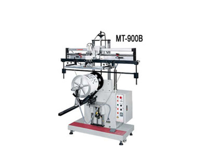 Heavy Duty Pneumatic Curve Screen Printing Machine